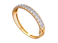 14K Gold & Diamond Women Bracelet KFK70022