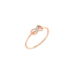 18K Gold & Diamond Ring For Women KLR-345