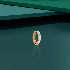 Gold & Diamond Nose Ring KRA50306