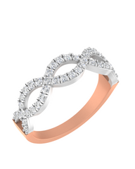 18K Gold & Diamond Cocktail Ring For Women KRE10520