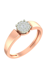 18K Gold & Diamond Ring For Women PLR-300