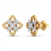 18K Gold & Diamond Women Engagement Earring KRB40071E