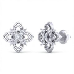 18K Gold & Diamond Women Engagement Earring KRB40071E