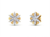 18K Gold & Diamond Women Engagement Earring KFK30057
