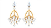 14K Gold & Diamond Women Engagement Earring KRH44032E