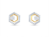 18K Gold & Diamond Women Engagement Earring KRK40197E
