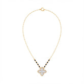 18K Gold & Diamond Beaded Mangalsutra For Women KRE90176