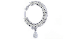 18K Gold & Diamond Nose Ring KRC80314
