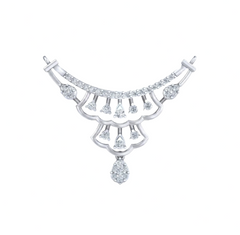 Gold & Diamond Wedding Mangalsutra For Women KRC50089