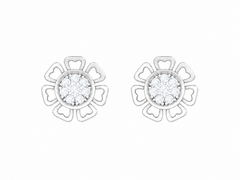 White Gold Diamond Earring | under 40k 