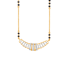 18K Gold & Diamond Mangalsutra For Women M6675MYD0009