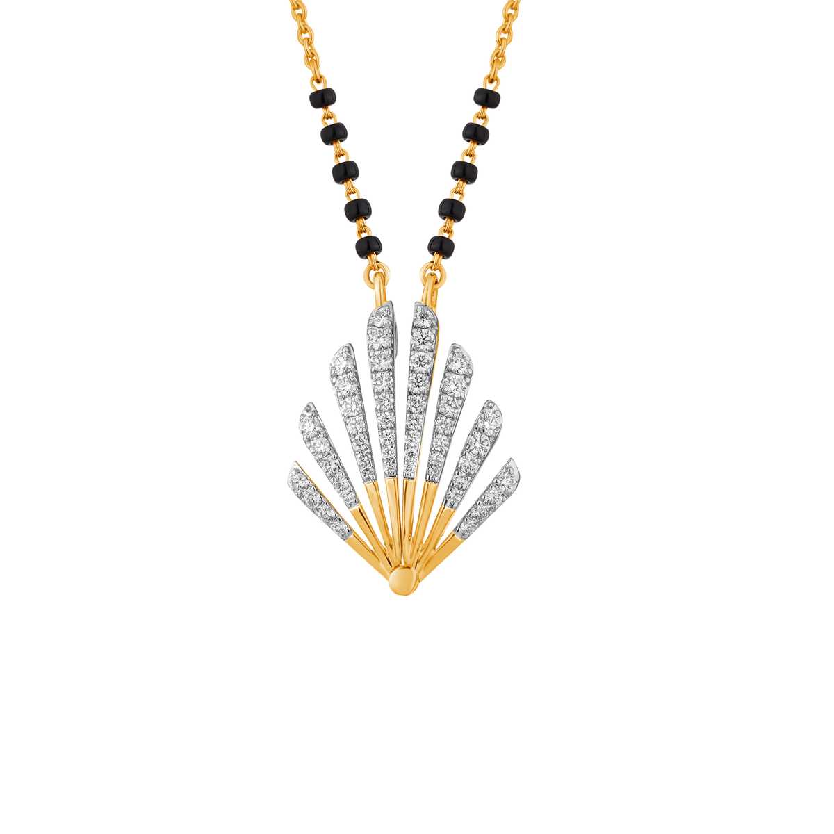 18K Gold & Diamond Mangalsutra For Women M0050JYD0011