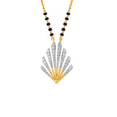 18K Gold & Diamond Mangalsutra For Women M0050JYD0011