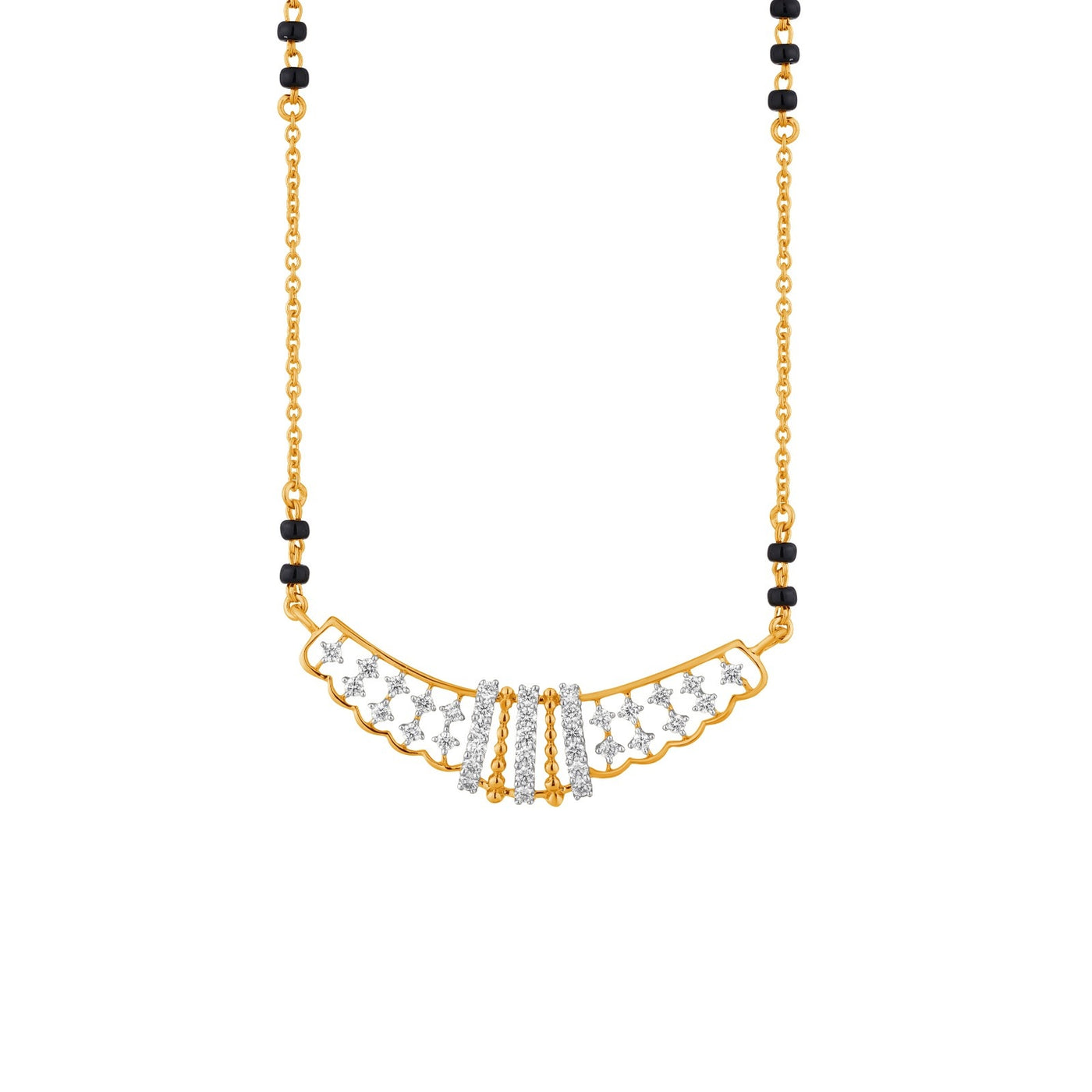 Gold & Diamond Mangalsutra For Women M6675MYD0009