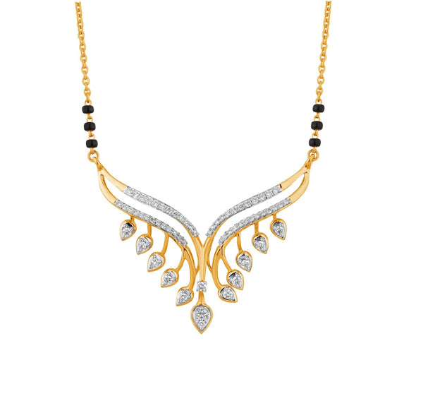 Gold & Diamond Mangalsutra For Women M6809MYD0002