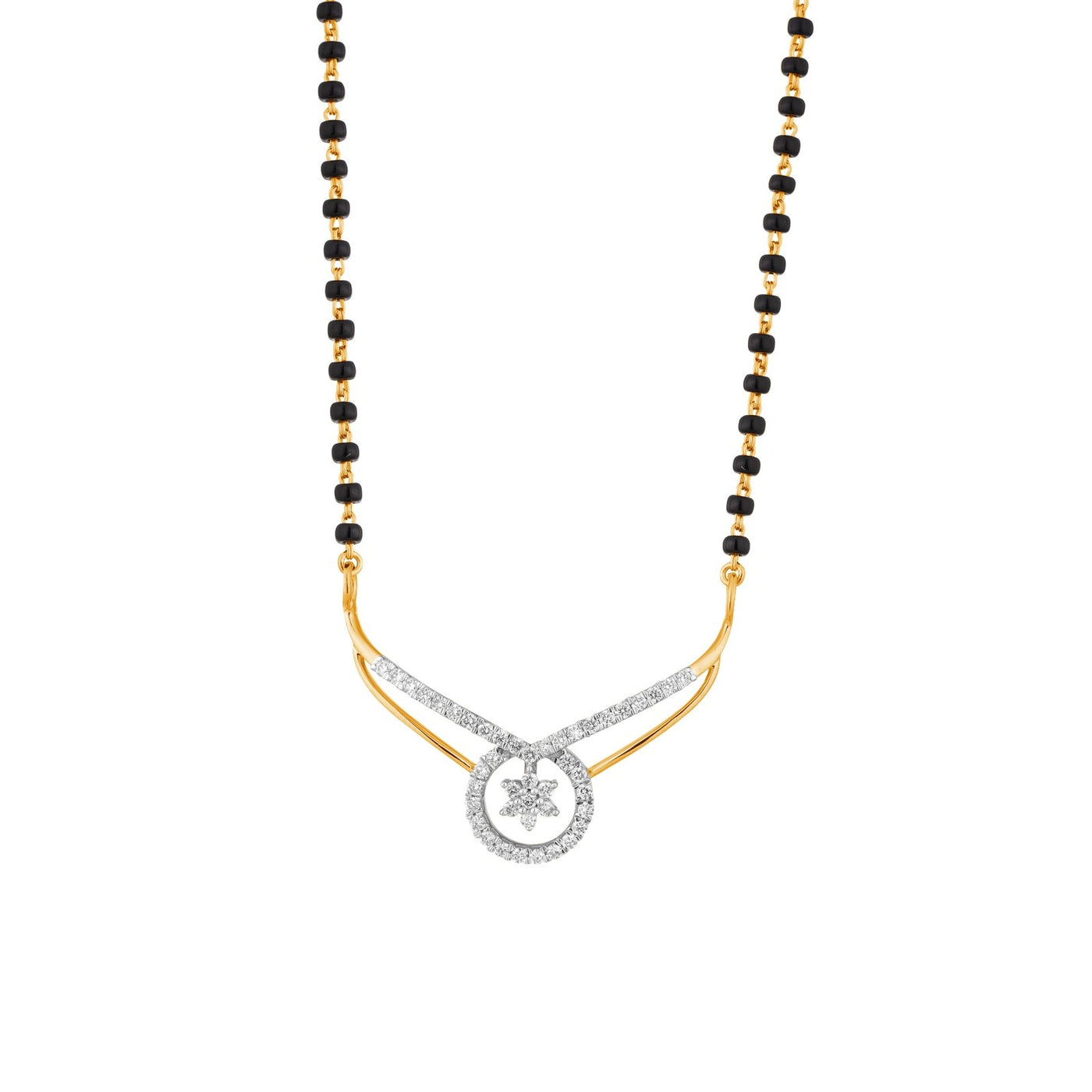 Gold & Diamond Mangalsutra For Women MN6334MYD0120