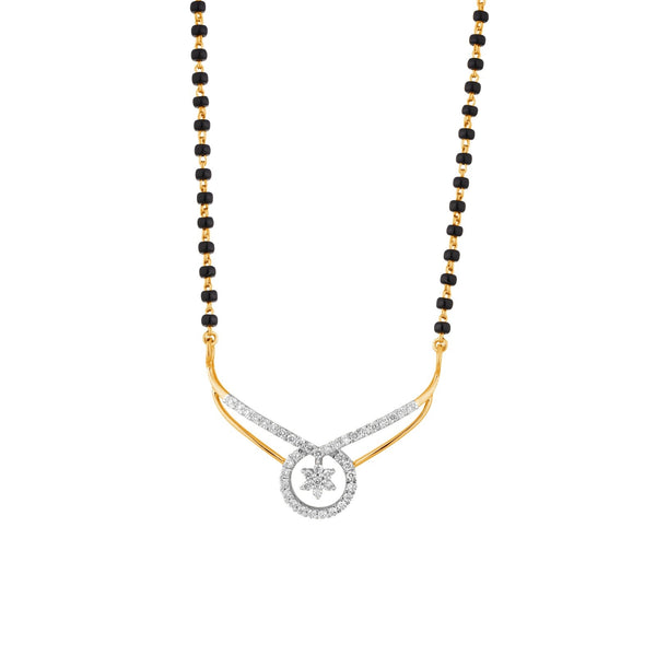 Gold & Diamond Mangalsutra For Women MN6334MYD0120