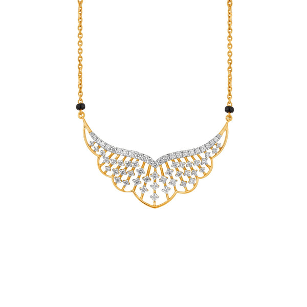 Gold & Diamond Mangalsutra For Women M6804MYD0002