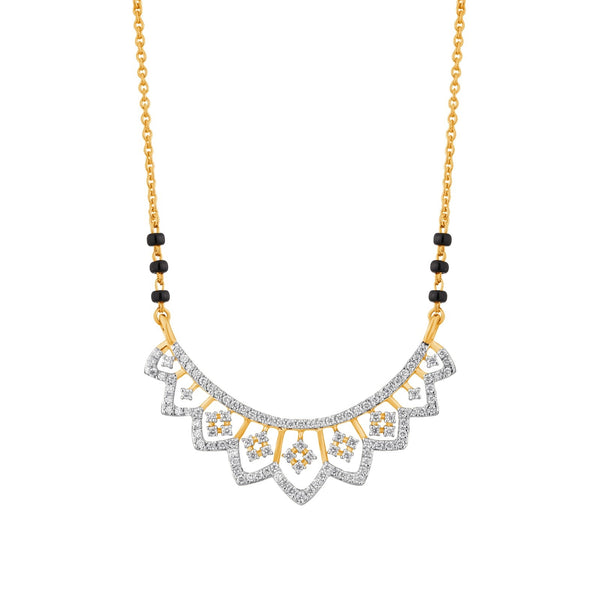 Gold & Diamond Mangalsutra For Women M0017JYD0032