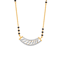 18K Gold & Diamond Mangalsutra For Women M6586MYD0030