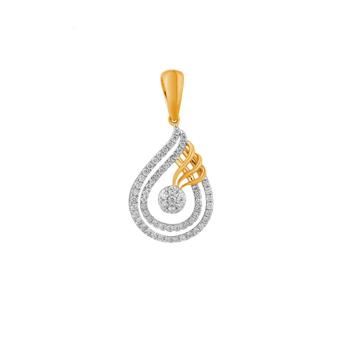 Gold & Diamond Pendant P6163JYD0005
