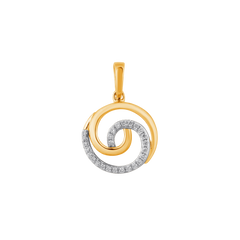 18K Gold & Diamond Pendant P6305FYD0015