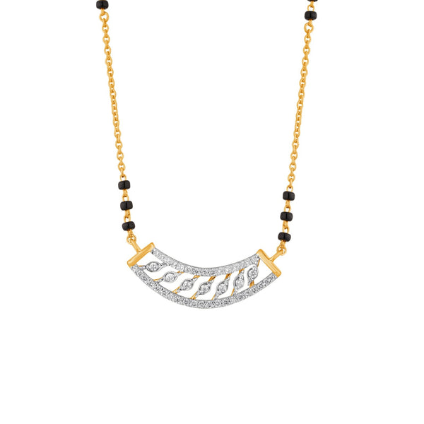 Gold & Diamond Mangalsutra For Women M6586MYD0030