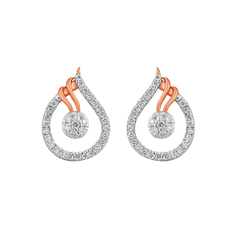 18K Gold & Diamond Women Earring EP6163JYD0012