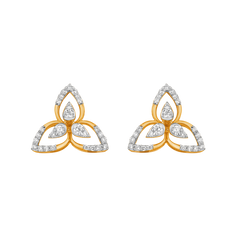 18K Gold & Diamond Women Earring ES0149MYD0001