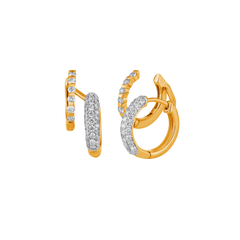 18K Gold & Diamond Women Earring ES9284MYD0021