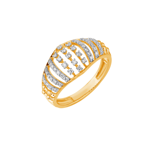 Gold & Diamond Ring For Women R5378MYD0001