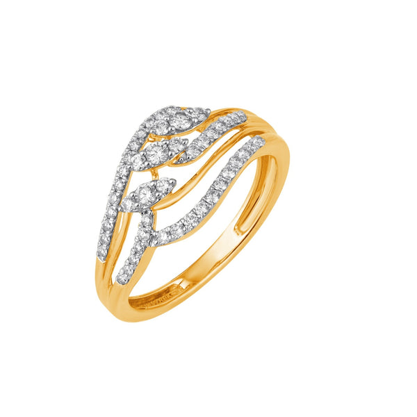 Gold & Diamond Ring For Women R4999MYD0001