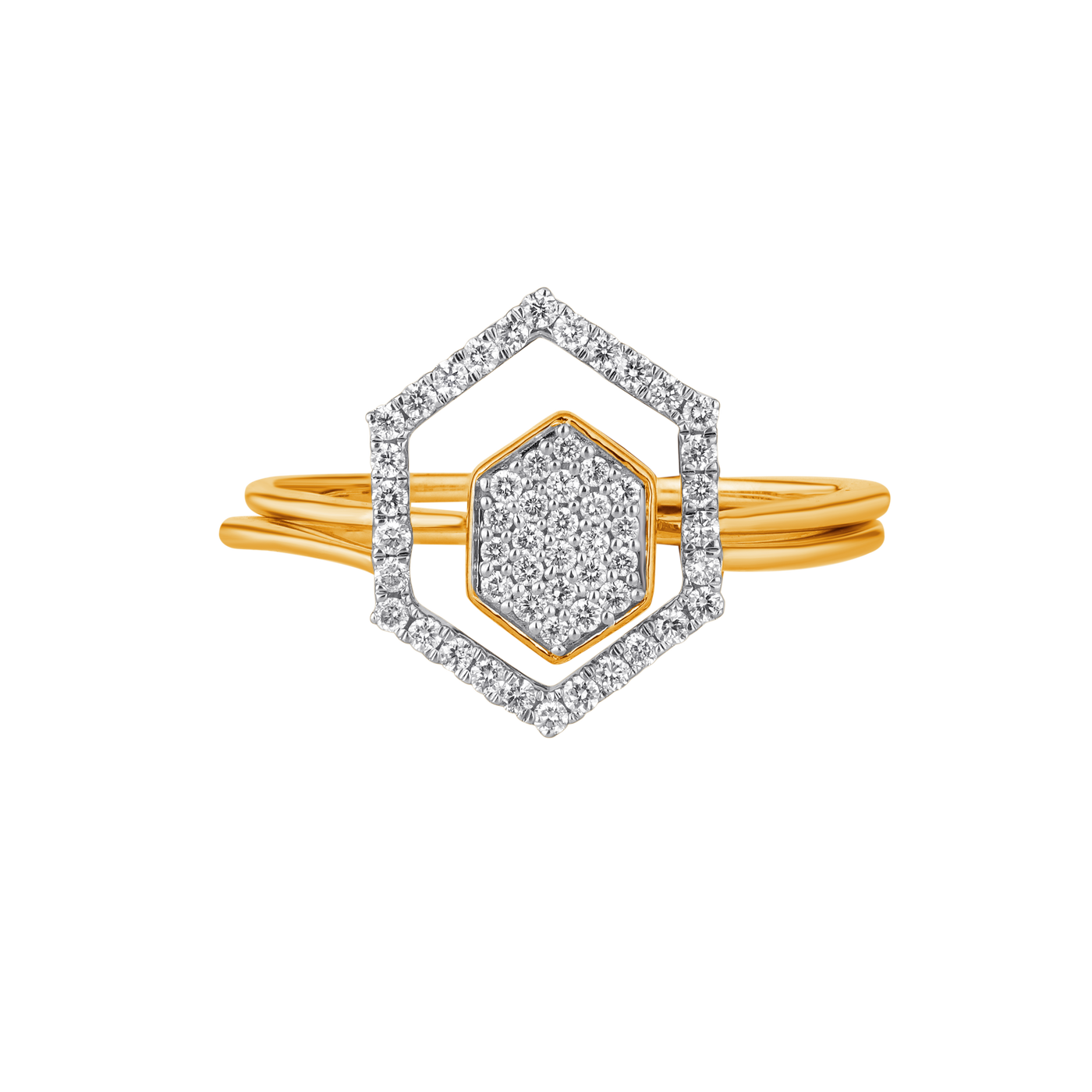18K Gold & Diamond Ring For Women R5498MYD0001 (Copy)