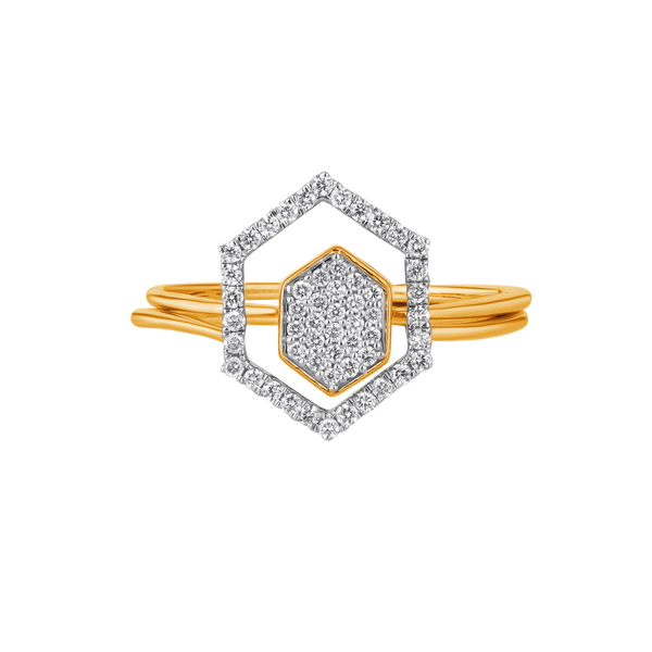 18K Gold & Diamond Ring For Women R5498MYD0001 (Copy)