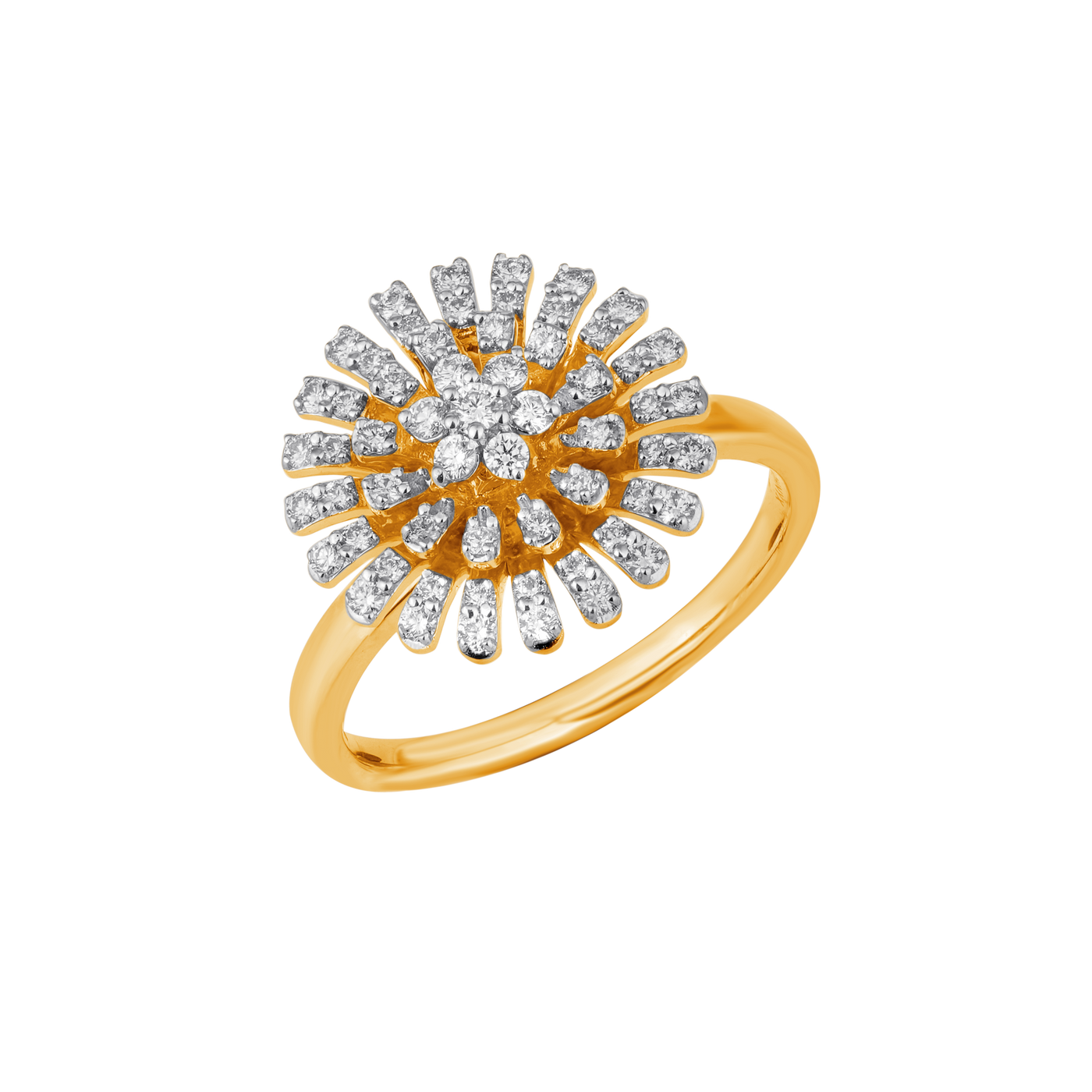 18K Gold & Diamond Ring For Women R0235OMYD0004