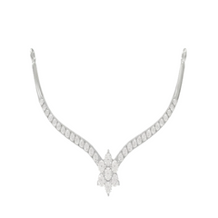 Gold & Diamond Floral Mangalsutra For Women KRC50133
