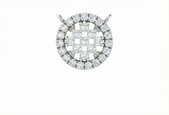 18K Gold & Diamond Partywear Pendant Set KRA40037P