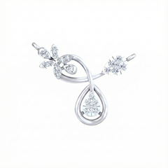 18K Gold & Diamond Mangalsutra For Women KRB90041