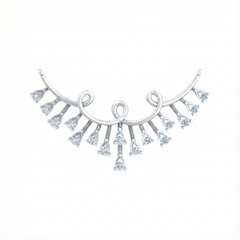 18K Gold & Diamond Dailywear Mangalsutra For Women KRB90036