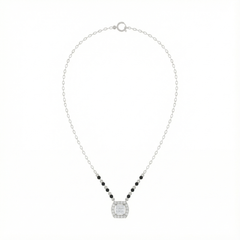 18K Gold & Diamond Beaded Mangalsutra For Women KRE90029