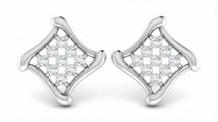 18K Gold & Diamond Women Stud Earring KRA40082E