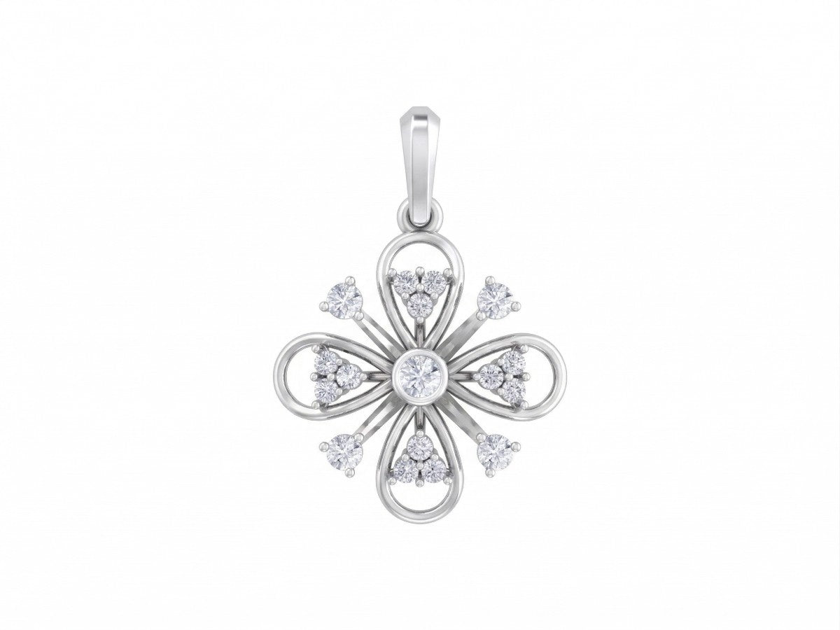 Timeless gold and diamond pendant crafted for women who appreciate elegance.
