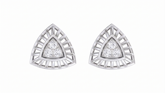 White Gold Diamond Earring | under 40k 