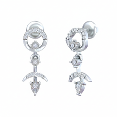 14K Gold & Diamond Women Dangler Earring KRB44085E