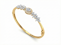 14K Gold & Diamond Women Bracelet KFK70036