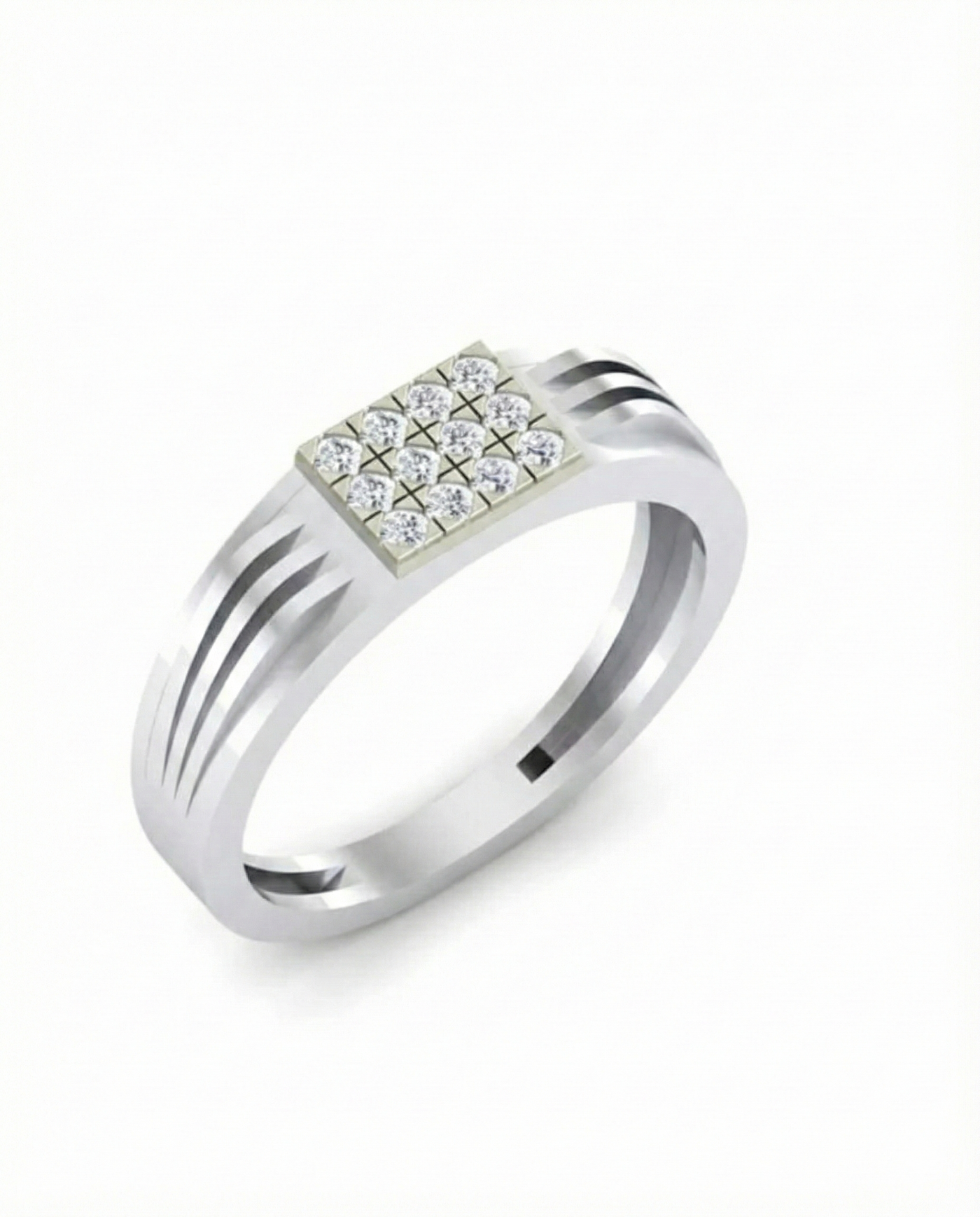 Gold & Diamond Ring For Men KRB20011