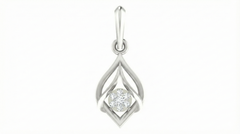 18K Gold & Diamond Dailywear PENDANT SET KRA40173P