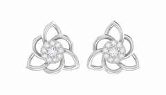 White Gold Diamond Earring | under 40k 
