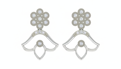 14K Gold & Diamond Women Earring KRB44066E-A