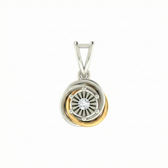 18K Gold & Diamond Pendant KFP-16